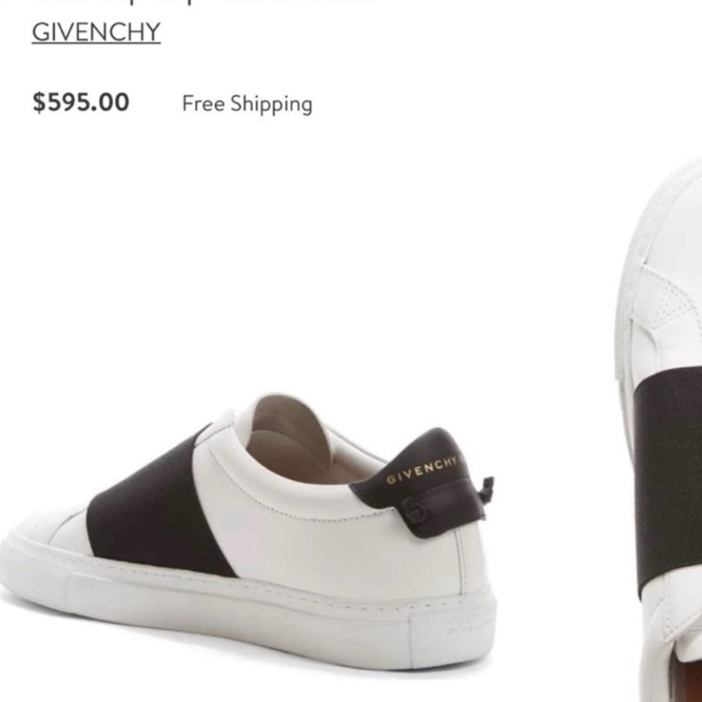 Givenchy White and Black Women's Sneakers